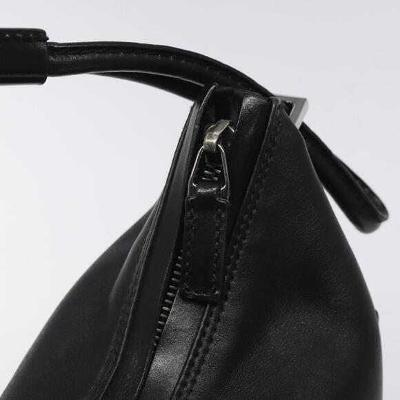 GUCCI Shoulder Bag Leather Black Silver 001 001 - Picture 15 of 16